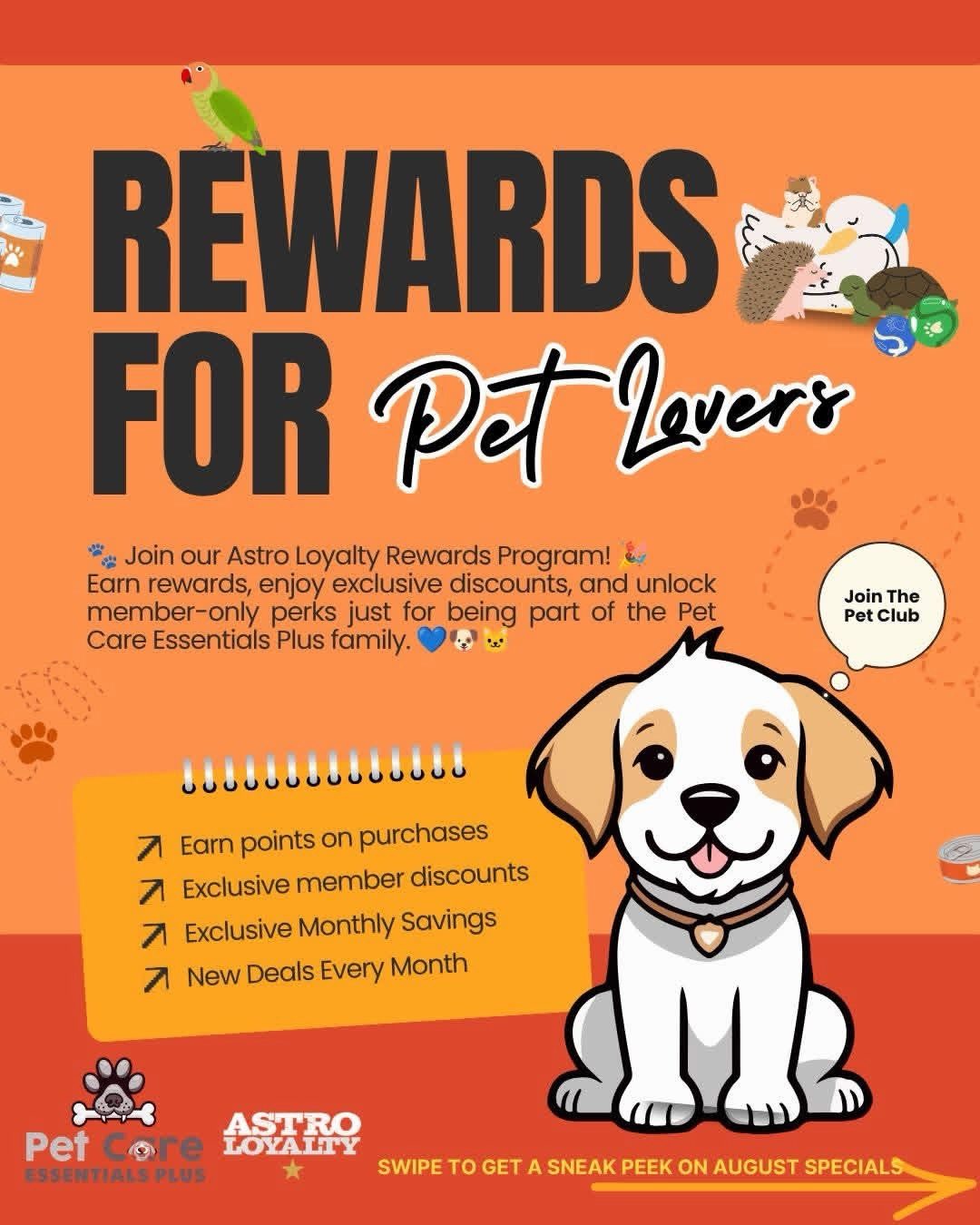 Rewards for pet lovers through Astro Loyalty